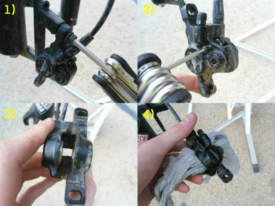 TUTO: Dégripper un piston de frein à disque de vtt